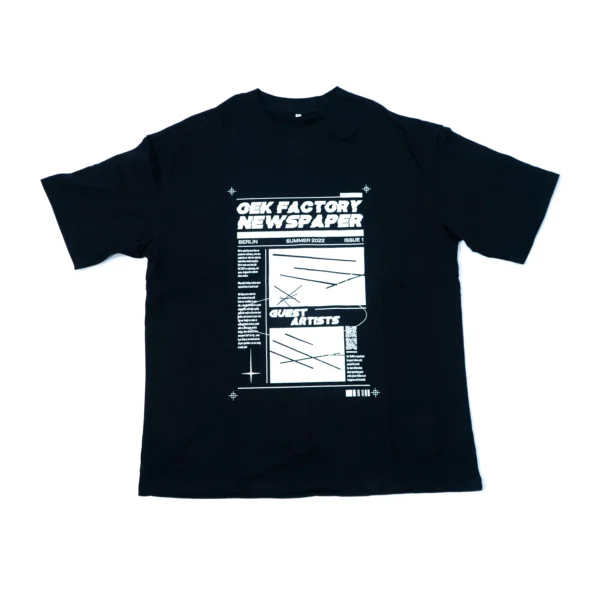 Black Oek Factory Shirt Front